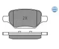 MEYLE Sada brzdov�ch desti�ek MEYLE-ORIGINAL: True to OE. ME 025 229 3017, 025 229 3017