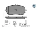 MEYLE Sada brzdovch destiek MEYLE-PD: Advanced performance and design. ‐ ME 025 229 4419/PD