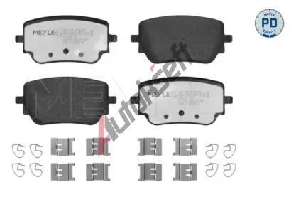 MEYLE Sada brzdových destiček MEYLE-PD: Advanced performance and design. ME 025 229 8718/PD, 025 229 8718/PD MEYLE Sada brzdových destiček MEYLE-PD: Advanced performance and design. ME 025 229 8718/PD, 025 229 8718/PD