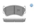 MEYLE Sada brzdov�ch desti�ek ME 025 230 0415/W, 025 230 0415/W