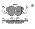 MEYLE Sada brzdovch destiek PLATINUM PAD ‐ ME 025 230 6317/PD