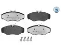 MEYLE Sada brzdovch destiek PLATINUM PAD ‐ ME 025 230 9918/PD