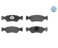 MEYLE Sada brzdovch destiek kotouov brzdy ‐ ME 025 231 0217