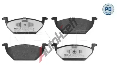 MEYLE Sada brzdovch destiek PLATINUM PAD ME 025 231 3019/PD, 025 231 3019/PD
