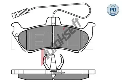 MEYLE Sada brzdových destiček PLATINUM PAD ME 025 231 9017/PD, 025 231 9017/PD MEYLE Sada brzdových destiček PLATINUM PAD ME 025 231 9017/PD, 025 231 9017/PD