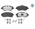 MEYLE Sada brzdovch destiek PLATINUM PAD ‐ ME 025 232 2517/PD