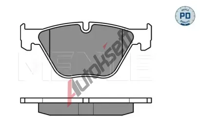 MEYLE Sada brzdovch destiek PLATINUM PAD ME 025 233 1320/PD, 025 233 1320/PD
