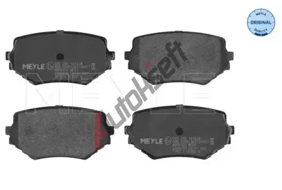 MEYLE Sada brzdových destiček ME 025 233 1414/W, 025 233 1414/W MEYLE Sada brzdových destiček ME 025 233 1414/W, 025 233 1414/W