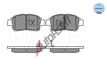 MEYLE Sada brzdových destiček kotoučové brzdy ME 025 233 4816/W, 025 233 4816/W MEYLE Sada brzdových destiček kotoučové brzdy ME 025 233 4816/W, 025 233 4816/W