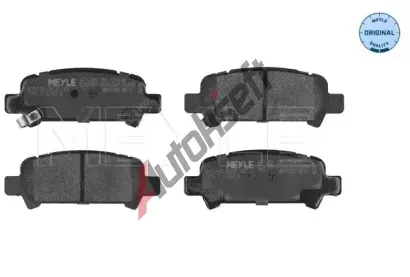 MEYLE Sada brzdovch destiek kotouov brzdy ME 025 235 7214/W, 025 235 7214/W