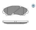 MEYLE Sada brzdovch destiek PLATINUM PAD ME 025 235 8416/PD, 025 235 8416/PD