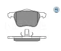 MEYLE Sada brzdovch destiek PLATINUM PAD ME 025 235 9018/PD, 025 235 9018/PD