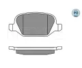 MEYLE Sada brzdovch destiek PLATINUM PAD ‐ ME 025 236 0113/PD