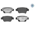 MEYLE Sada brzdovch destiek PLATINUM PAD ‐ ME 025 236 2016/PD
