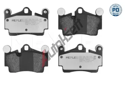 MEYLE Sada brzdovch destiek PLATINUM PAD ME 025 236 9417/PD, 025 236 9417/PD