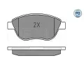 MEYLE Sada brzdovch destiek PLATINUM PAD ME 025 237 0918/PD, 025 237 0918/PD