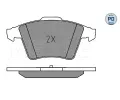 MEYLE Sada brzdovch destiek PLATINUM PAD ME 025 237 4619/PD, 025 237 4619/PD