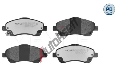 MEYLE Sada brzdovch destiek PLATINUM PAD ME 025 237 6819/PD, 025 237 6819/PD