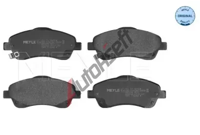 MEYLE Sada brzdovch destiek kotouov brzdy ME 025 237 6819/W, 025 237 6819/W