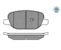 MEYLE Sada brzdovch destiek MEYLE-PD Quality ME 025 238 1118/PD, 025 238 1118/PD