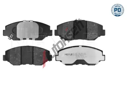 MEYLE Sada brzdových destiček MEYLE-PD: Advanced performance and design. ME 025 238 6817/PD, 025 238 6817/PD MEYLE Sada brzdových destiček MEYLE-PD: Advanced performance and design. ME 025 238 6817/PD, 025 238 6817/PD