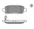 MEYLE Sada brzdovch destiek PLATINUM PAD ME 025 238 7114/PD, 025 238 7114/PD