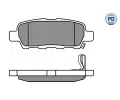 MEYLE Sada brzdovch destiek PLATINUM PAD ME 025 238 7114/PD, 025 238 7114/PD