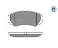 MEYLE Sada brzdových destiček PLATINUM PAD ME 025 238 9116/PD, 025 238 9116/PD