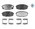 MEYLE Sada brzdovch destiek PLATINUM PAD ‐ ME 025 239 6617/PD