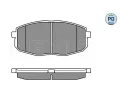 MEYLE Sada brzdovch destiek PLATINUM PAD ME 025 239 6617/PD, 025 239 6617/PD