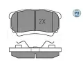 MEYLE Sada brzdovch destiek PLATINUM PAD ME 025 240 1416/PD, 025 240 1416/PD