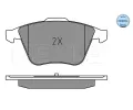 MEYLE Sada brzdovch destiek MEYLE-ORIGINAL Quality ME 025 240 2120, 025 240 2120