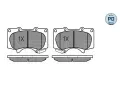 MEYLE Sada brzdovch destiek PLATINUM PAD ‐ ME 025 240 2417/PD