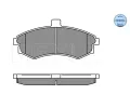 Sada brzdov�ch desti�ek&nbsp;MEYLE&nbsp;&dash;&nbsp;ME 025 240 3117/W