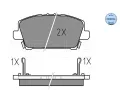 MEYLE Sada brzdov�ch desti�ek ME 025 240 8717/W, 025 240 8717/W