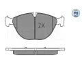 MEYLE Sada brzdovch destiek PLATINUM PAD ME 025 241 7219/PD, 025 241 7219/PD