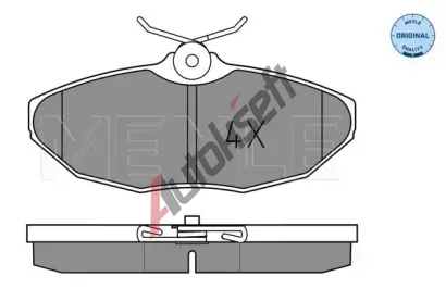 MEYLE Sada brzdovch destiek MEYLE-ORIGINAL: True to OE. ME 025 241 9017, 025 241 9017