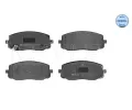 Sada brzdov�ch desti�ek&nbsp;MEYLE&nbsp;&dash;&nbsp;ME 025 242 7516/W