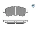 MEYLE Sada brzdovch destiek PLATINUM PAD ‐ ME 025 242 8316/PD