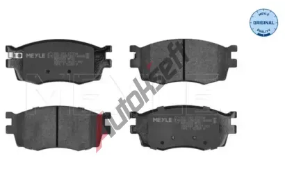 MEYLE Sada brzdových destiček kotoučové brzdy ME 025 243 1717/W, 025 243 1717/W MEYLE Sada brzdových destiček kotoučové brzdy ME 025 243 1717/W, 025 243 1717/W