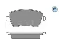 MEYLE Sada brzdovch destiek PLATINUM PAD ‐ ME 025 244 0317/PD