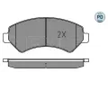 MEYLE Sada brzdovch destiek MEYLE-PD Quality ME 025 244 6619-1/PD, 025 244 6619-1/PD