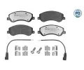 MEYLE Sada brzdovch destiek PLATINUM PAD ‐ ME 025 244 8419/PD