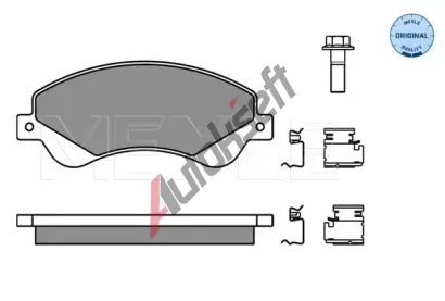 MEYLE Sada brzdových destiček kotoučové brzdy ME 025 244 8518/W, 025 244 8518/W MEYLE Sada brzdových destiček kotoučové brzdy ME 025 244 8518/W, 025 244 8518/W