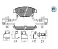 MEYLE Sada brzdovch destiek PLATINUM PAD ‐ ME 025 244 8617/PD