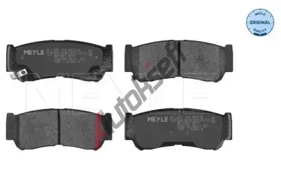 MEYLE Sada brzdovch destiek kotouov brzdy ME 025 244 8816/W, 025 244 8816/W