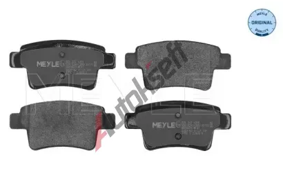 MEYLE Sada brzdových destiček ME 025 245 4016, 025 245 4016 MEYLE Sada brzdových destiček ME 025 245 4016, 025 245 4016