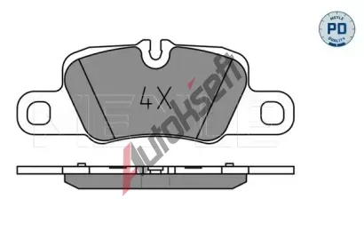 MEYLE Sada brzdovch destiek MEYLE-PD Quality ME 025 245 5416/PD, 025 245 5416/PD