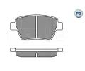 MEYLE Sada brzdovch destiek PLATINUM PAD ME 025 245 6317/PD, 025 245 6317/PD