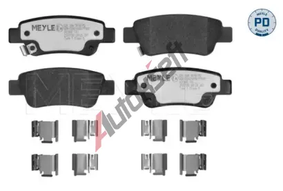 MEYLE Sada brzdových destiček MEYLE-PD: Advanced performance and design. ME 025 246 3516/PD, 025 246 3516/PD MEYLE Sada brzdových destiček MEYLE-PD: Advanced performance and design. ME 025 246 3516/PD, 025 246 3516/PD